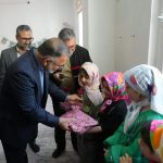 دیدار استاندار لرستان با سالمندان سرای صدیق و کودکان پرورشگاهی خرم آباد